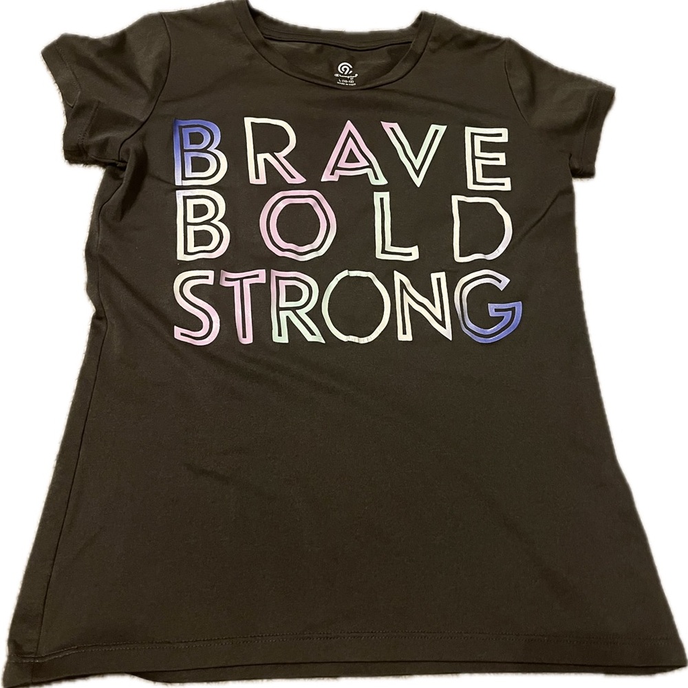 Champion girls Shirt with Colorful Lettering